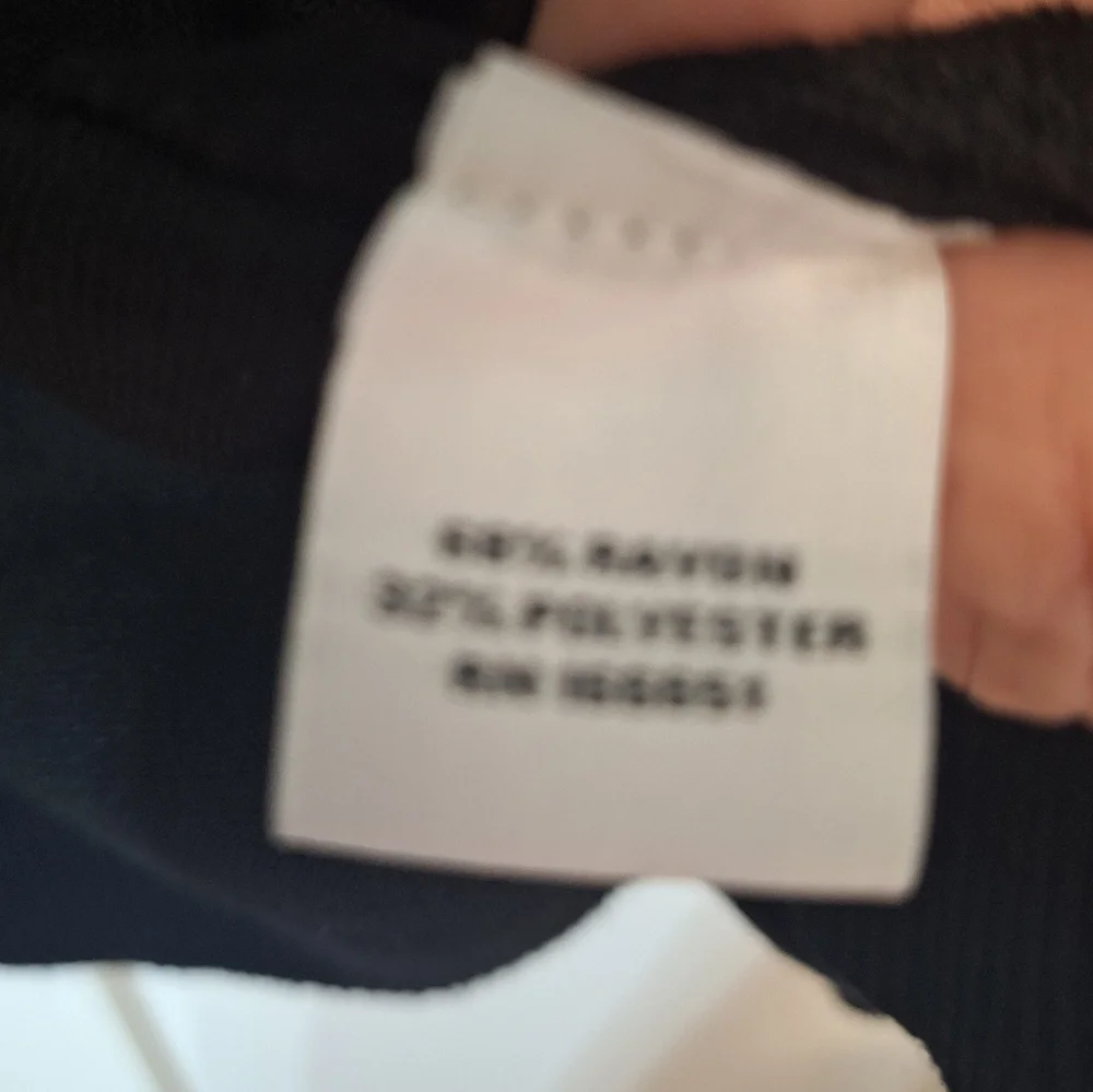 Stitchcount Black Open Front Knit Cardigan With Stretch Size Medium